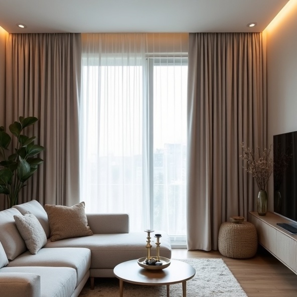 Bilinga Residential Curtain Cleaning Results